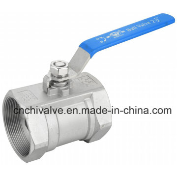 Ss304 Aço Inoxidável Thread End 1PC Ball Valve